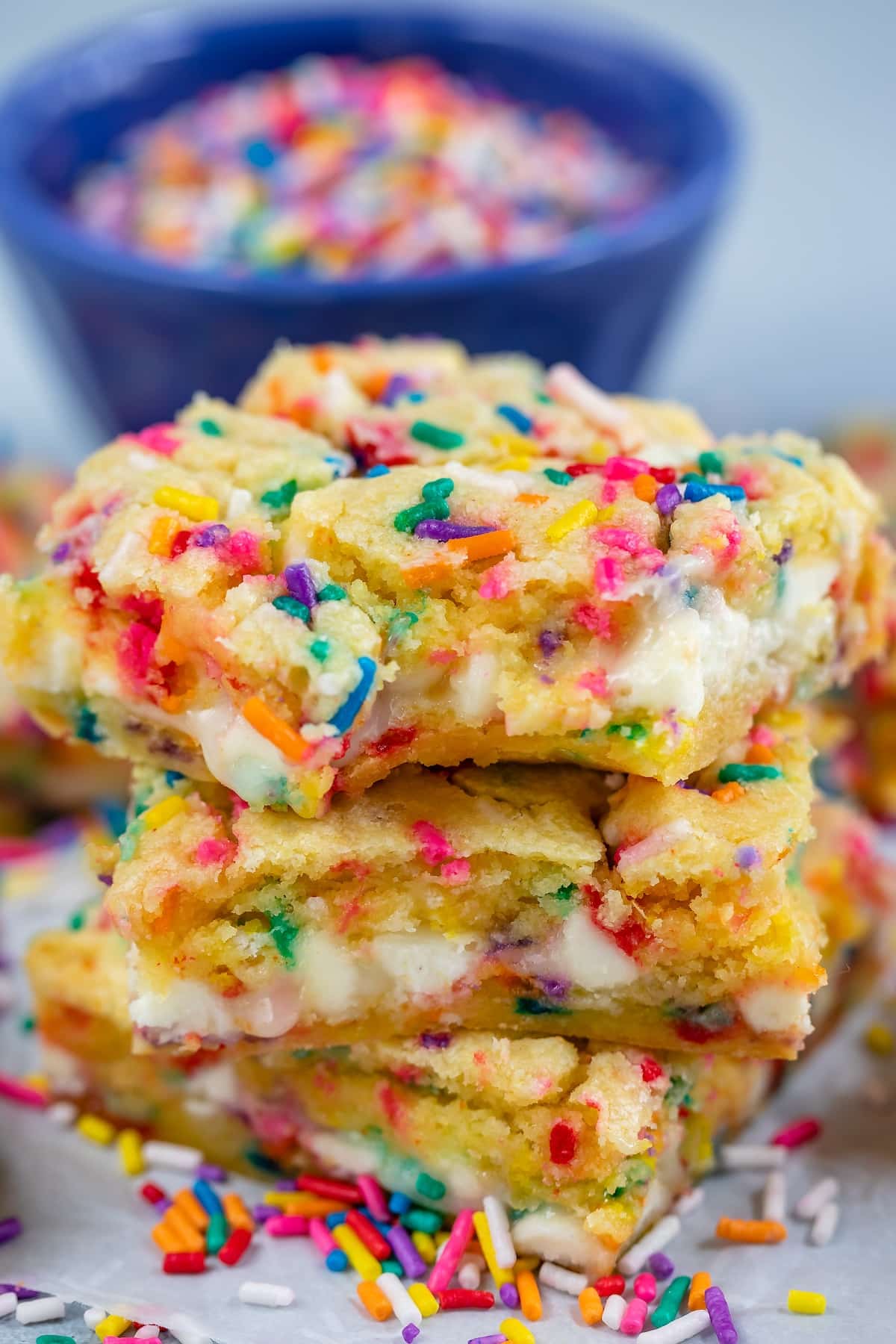 Funfetti Gooey Bars Recipe