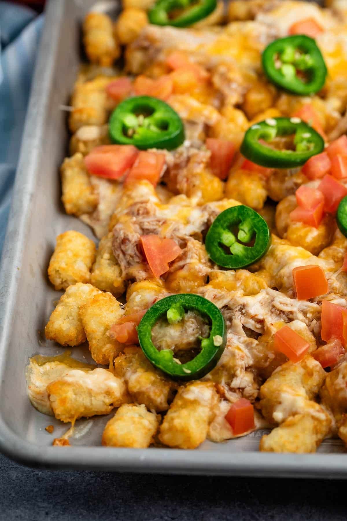 BBQ Chicken Totchos Recipe