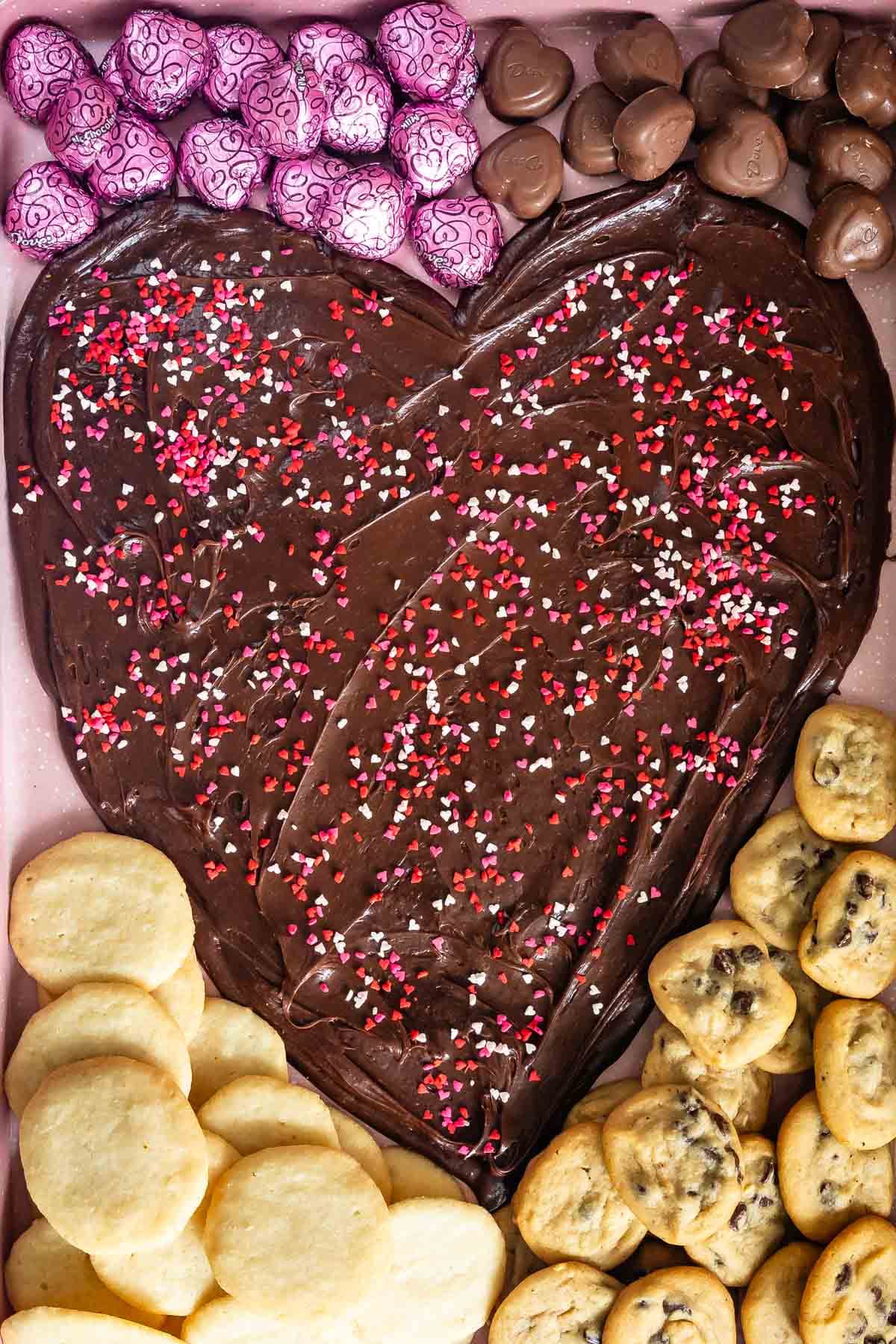 Valentine's Day Frosting Board Recipe