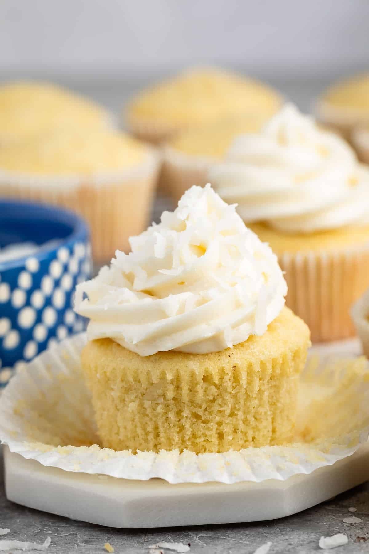 Easy Coconut Cupcakes Recipe