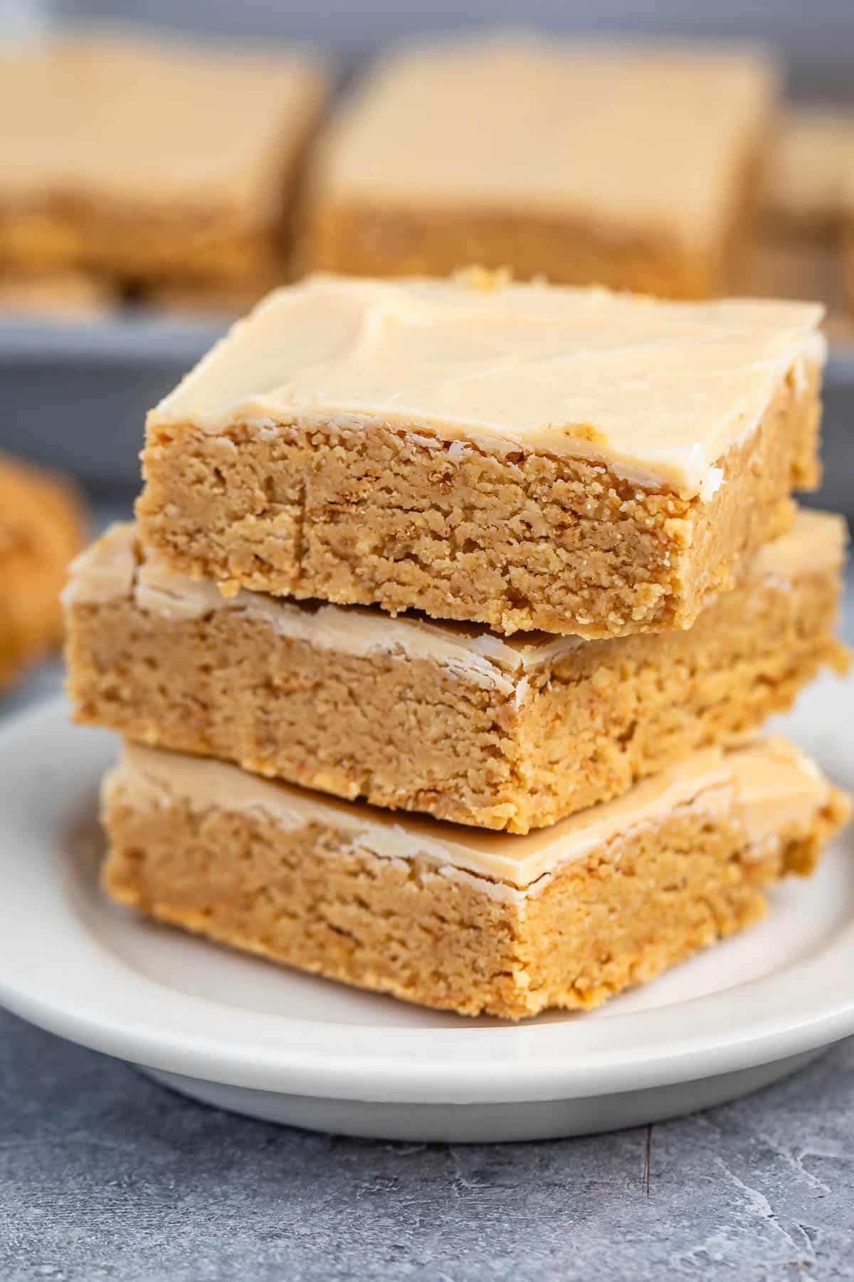No-Bake Double Peanut Butter Bars Recipe
