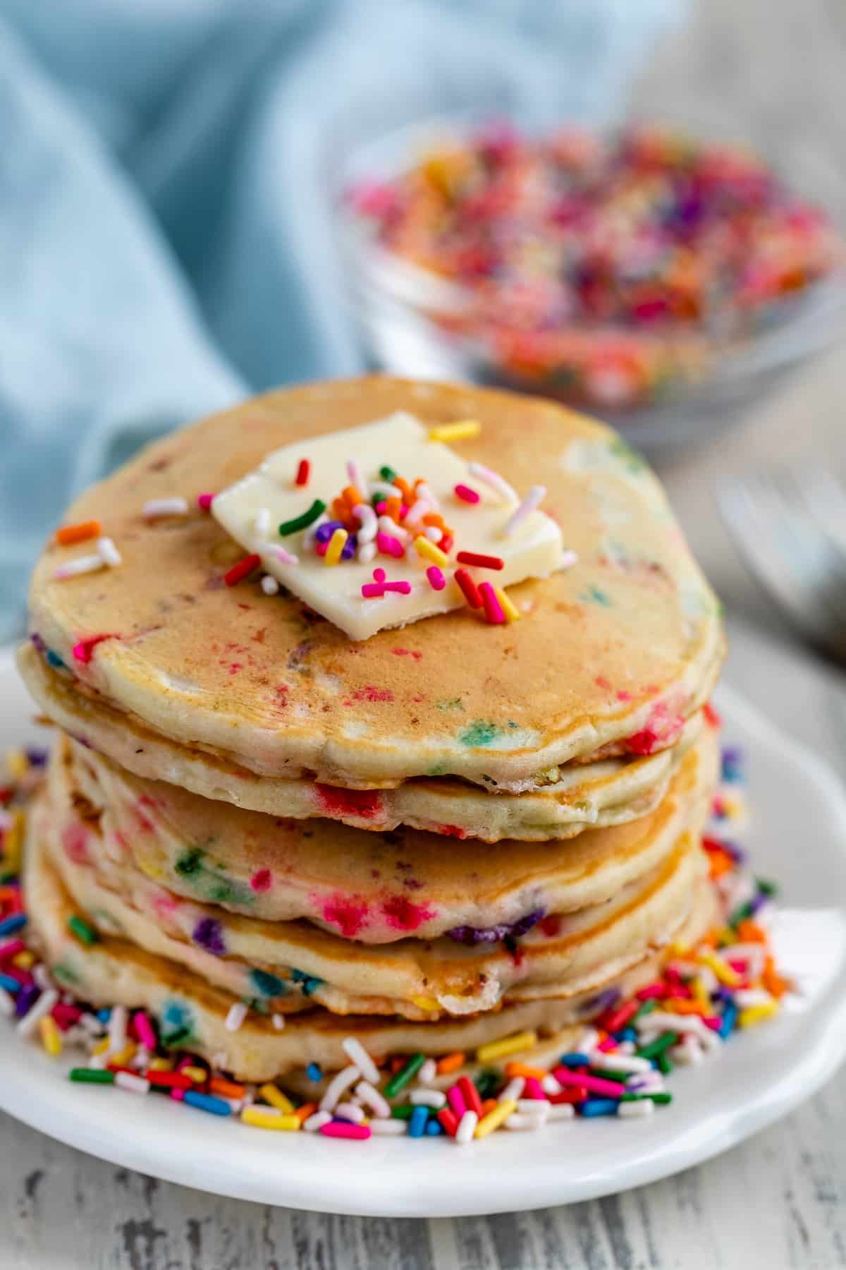 Sprinkle Pancakes Recipe