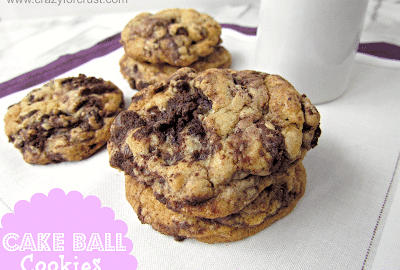 Cake Ball Chocolate Chip Cookies