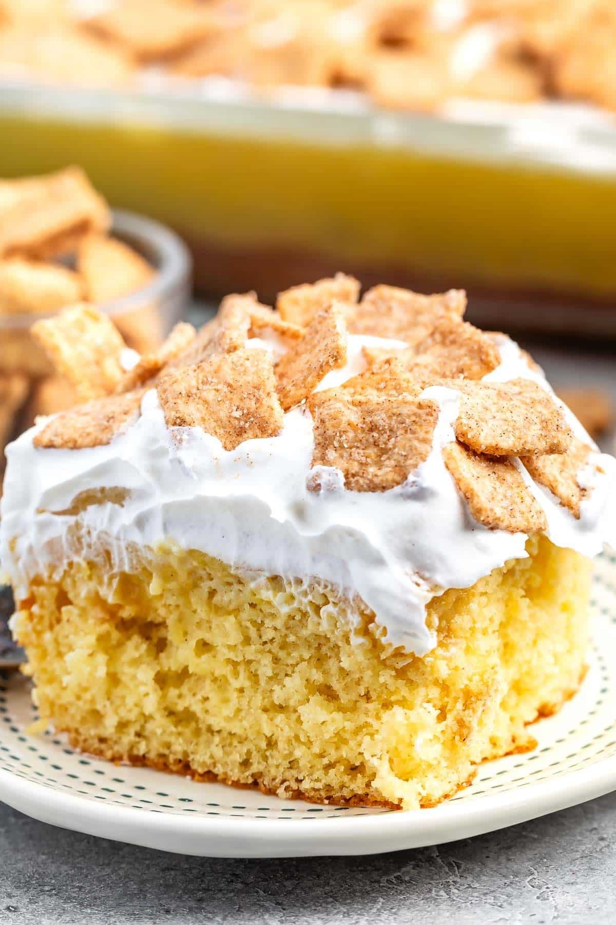 Cereal Milk Poke Cake Recipe