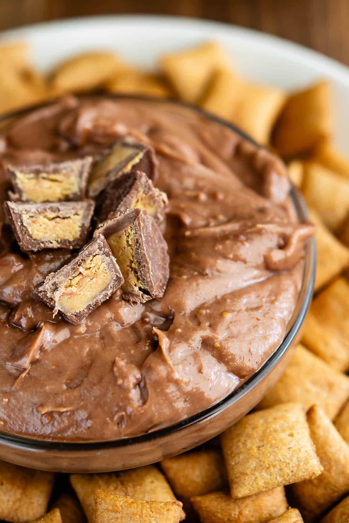 Chocolate Peanut Butter Dip Recipe