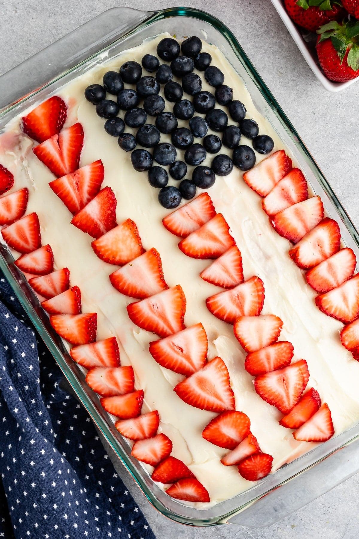 Easy Flag Cake Recipe