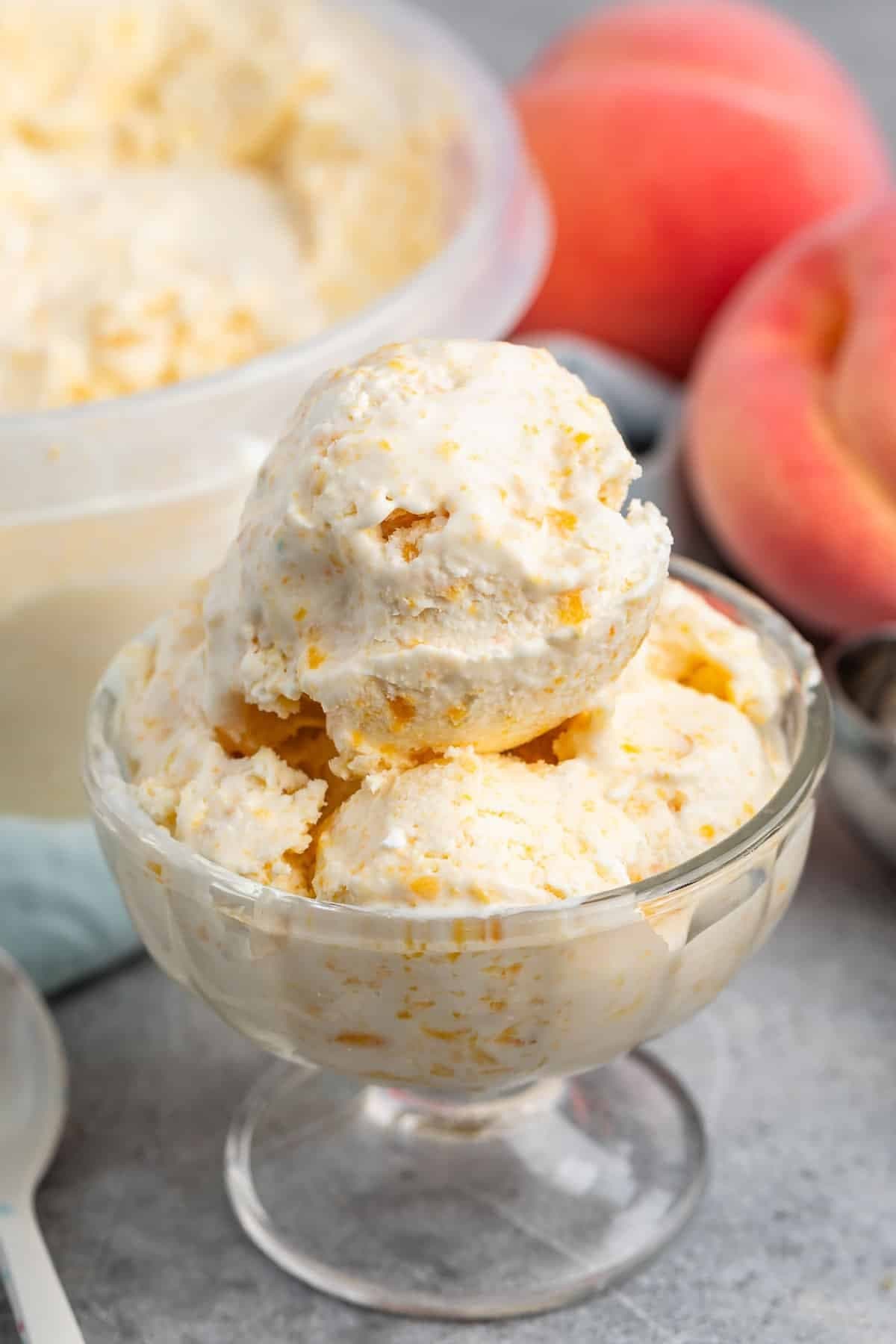 Peach Ice Cream Recipe