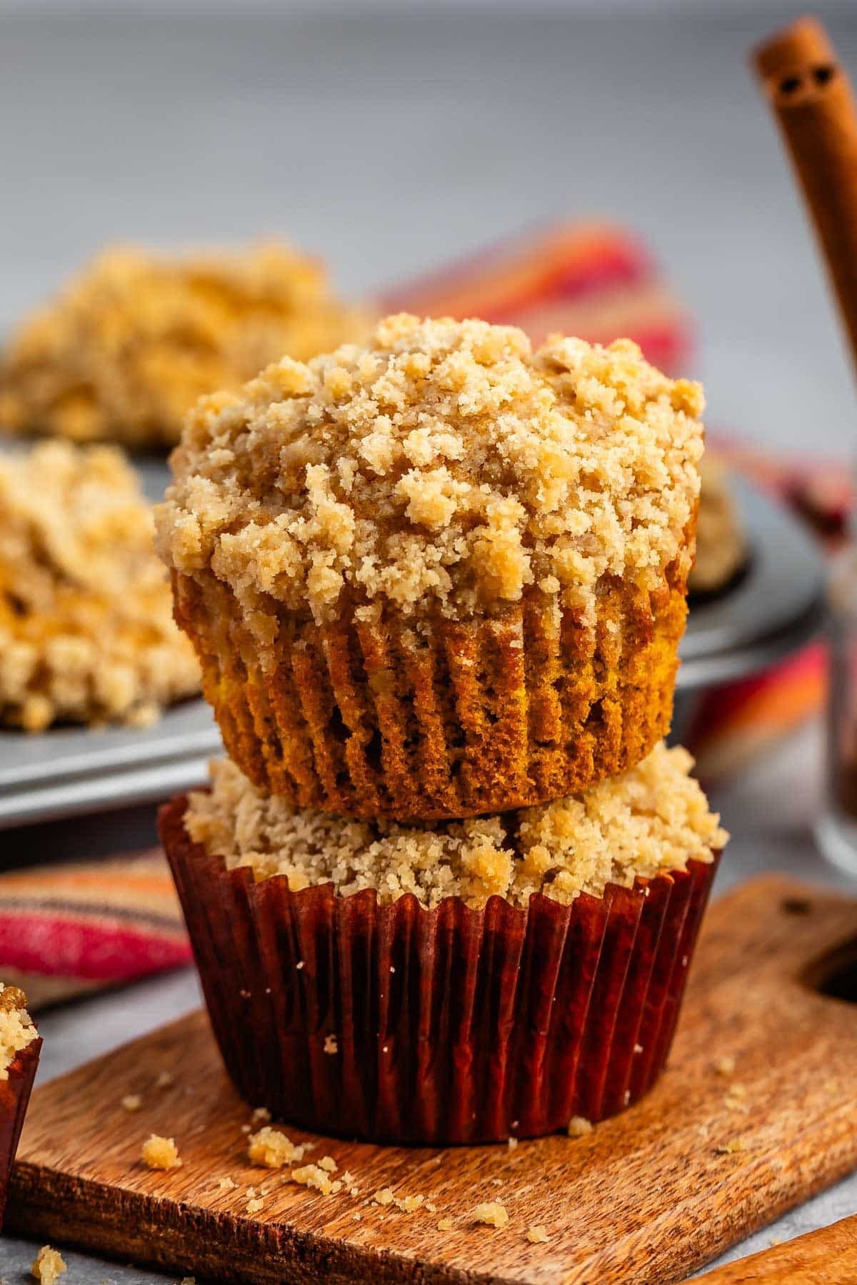 Pumpkin Streusel Muffins Recipe