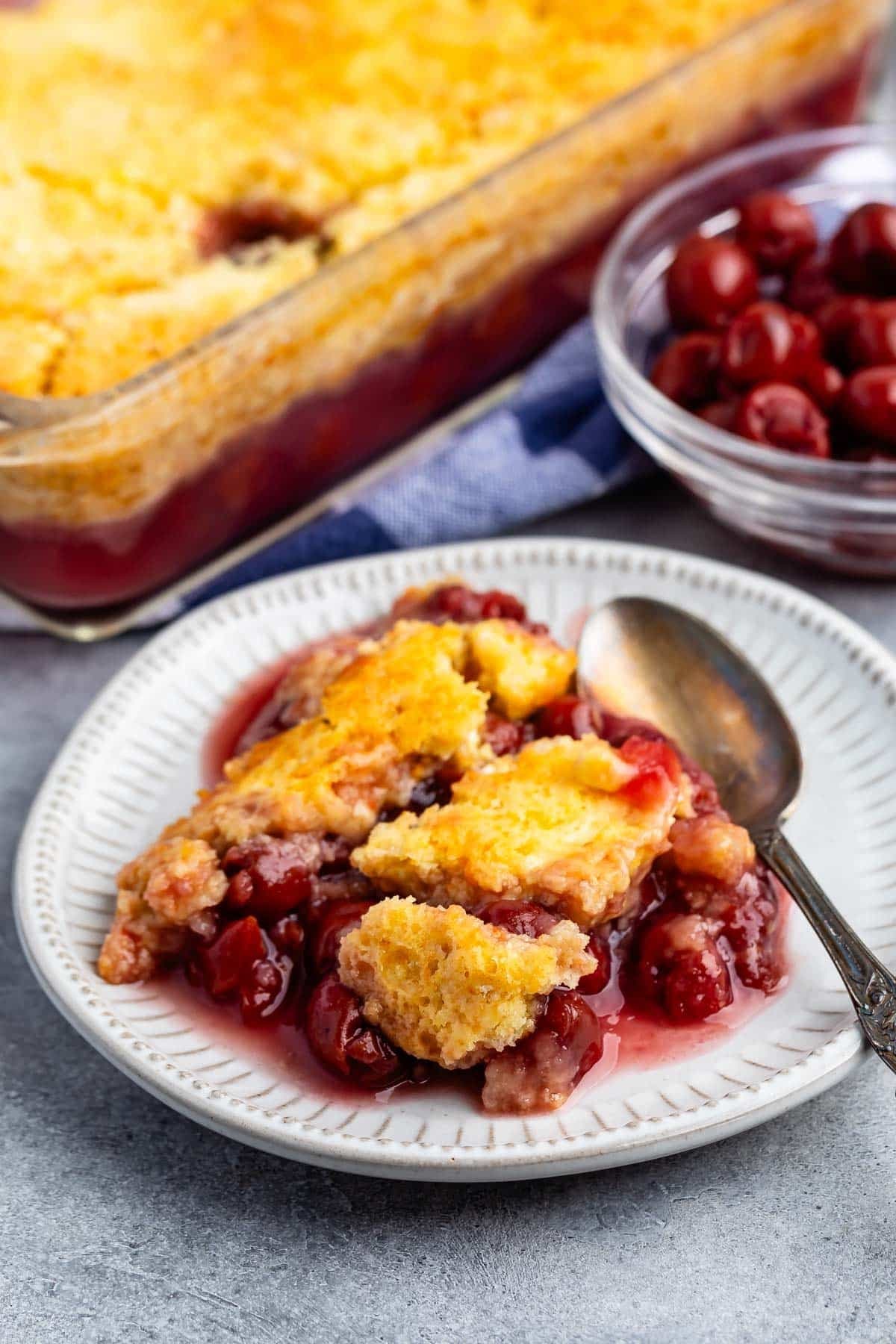 Easy Tart Cherry Cobbler Recipe