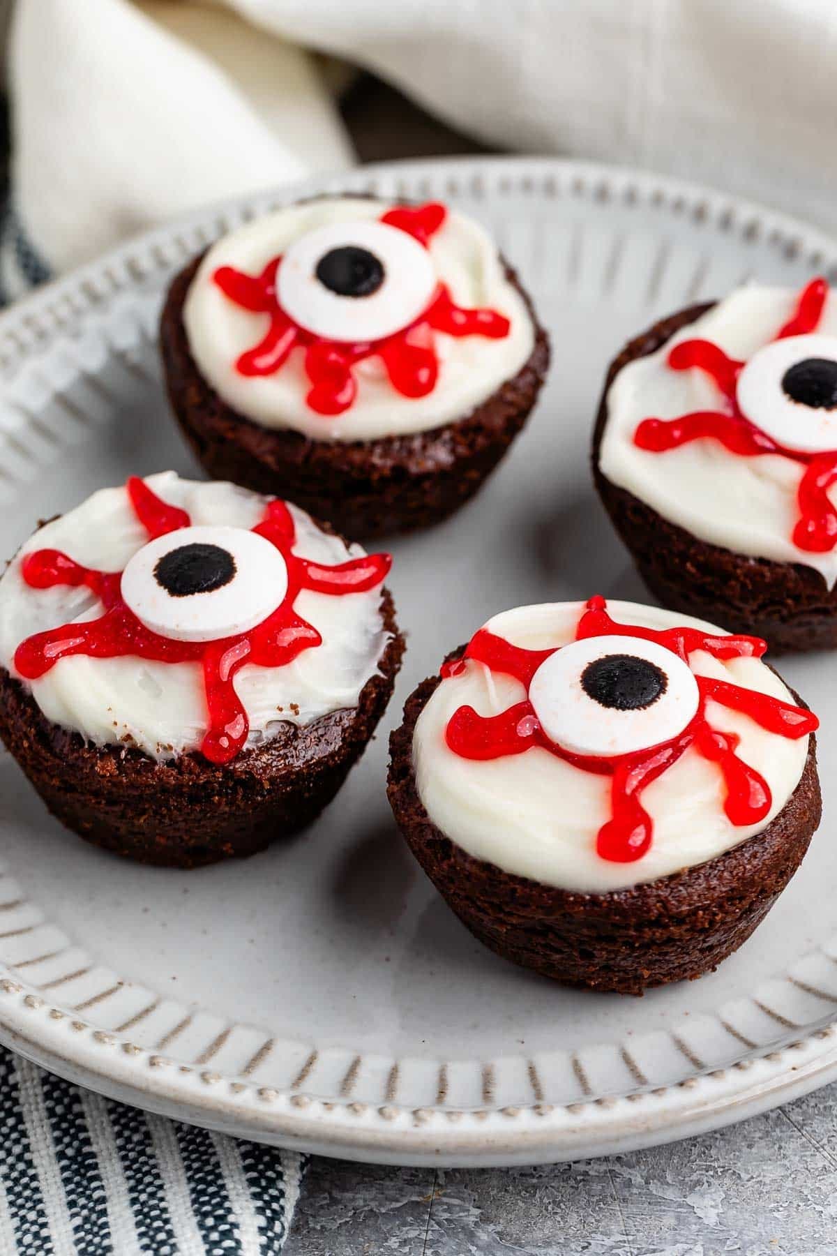 Eyeball Brownie Bites Recipe