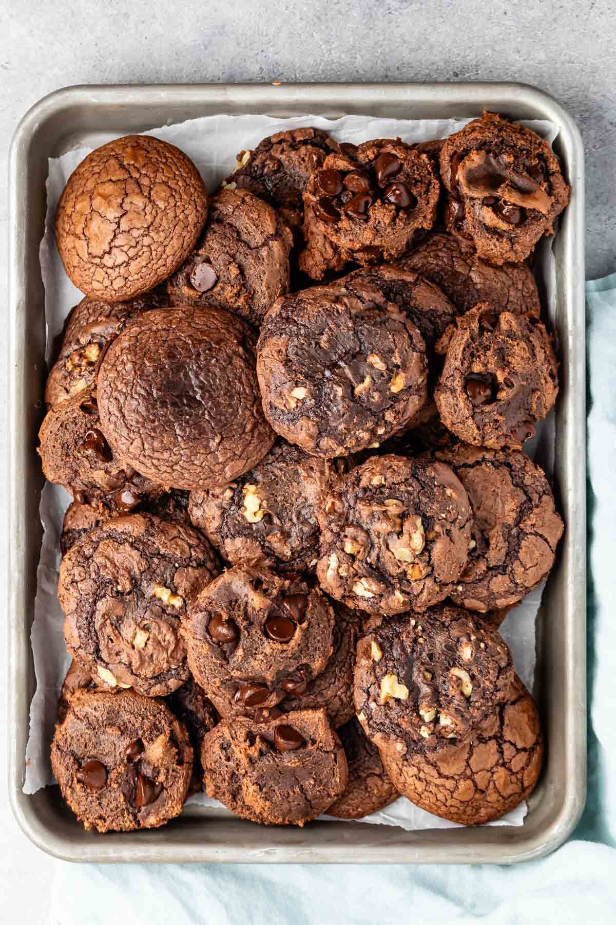 Brownie Mix Cookies Recipe