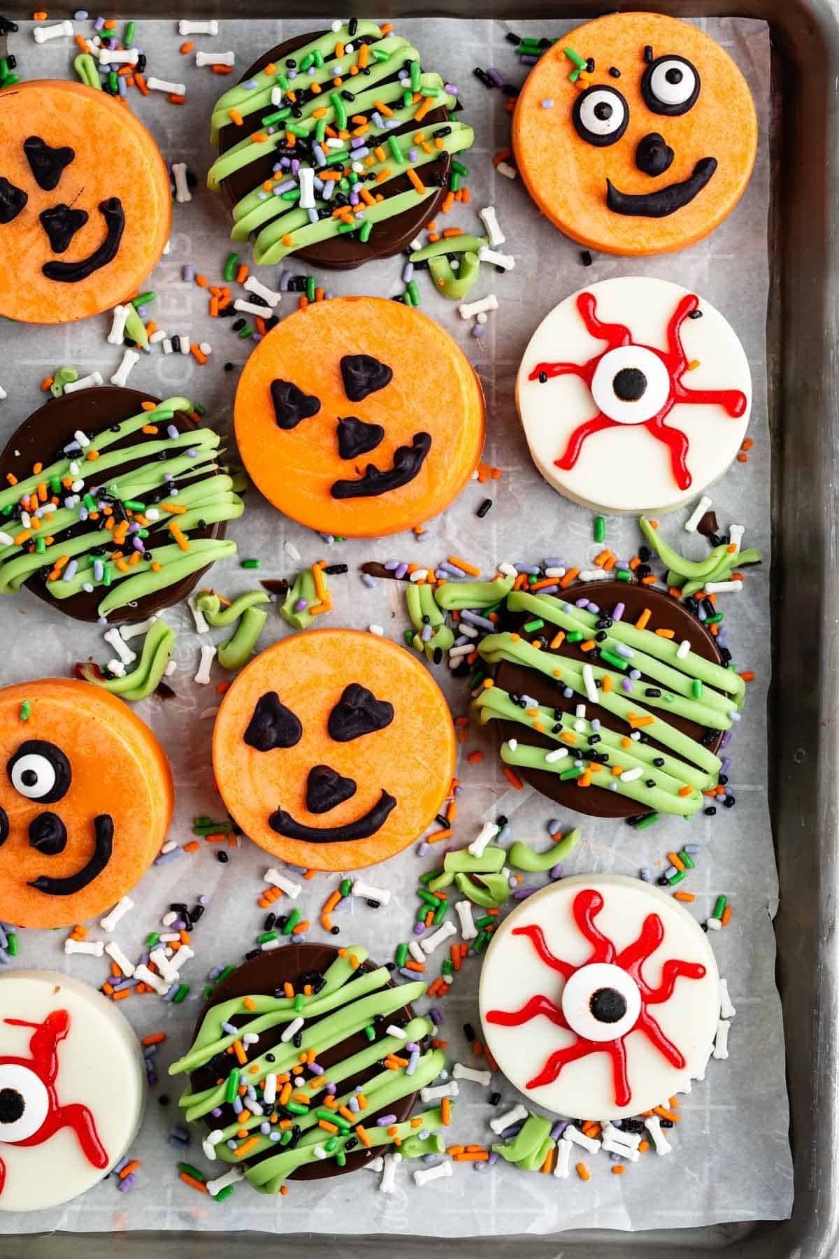 Halloween Oreos Recipe