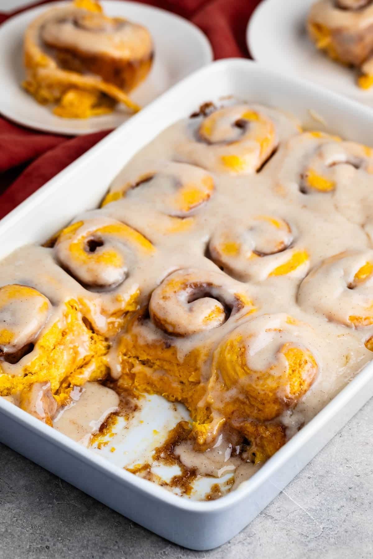 Pumpkin Cinnamon Rolls Recipe