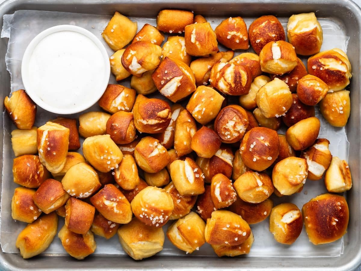 Soft Pretzel Bites Recipe