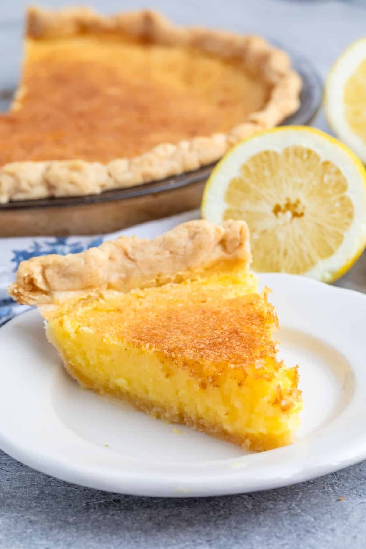 Lemon Chess Pie Recipe