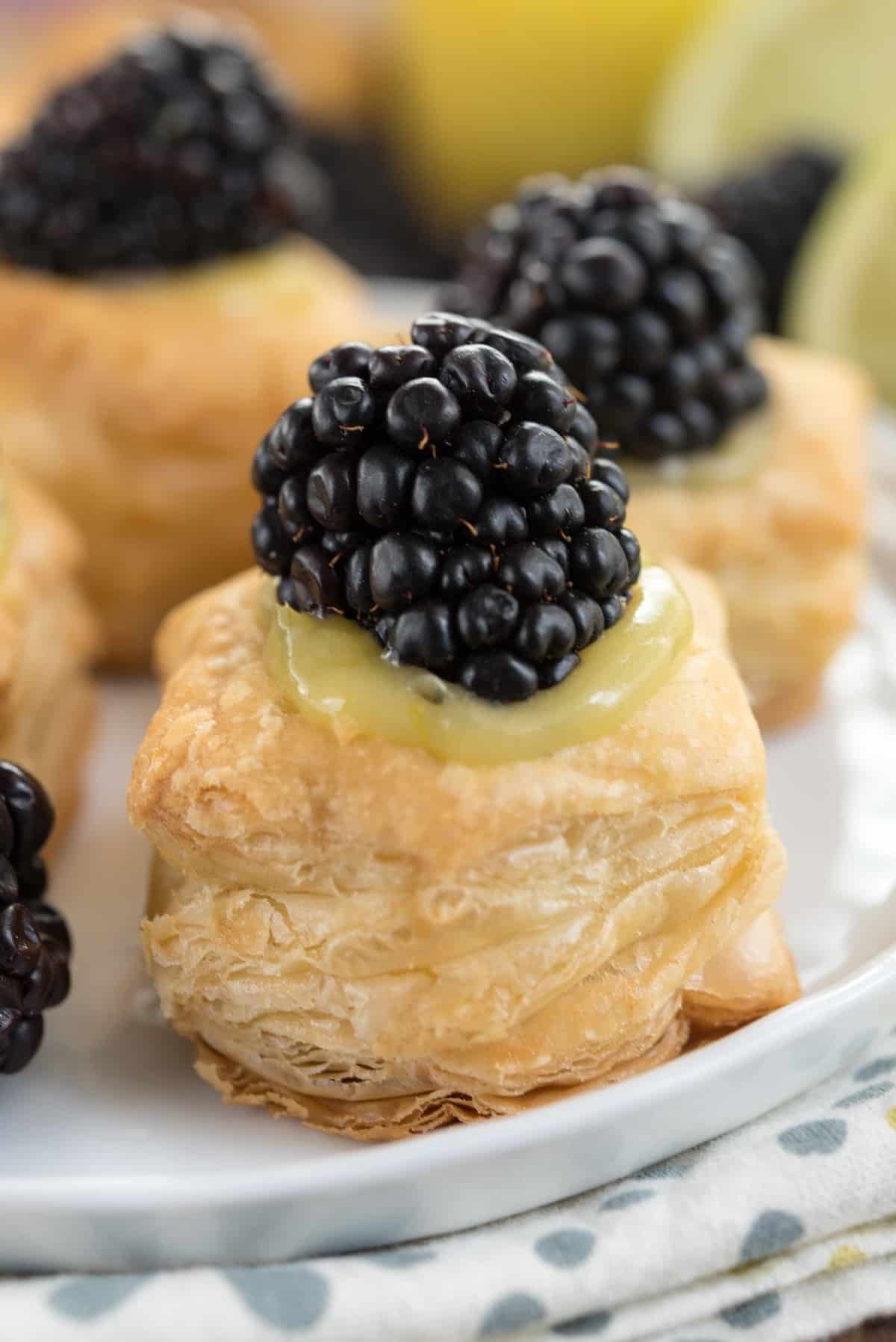 Blackberry Key Lime Tarts Recipe