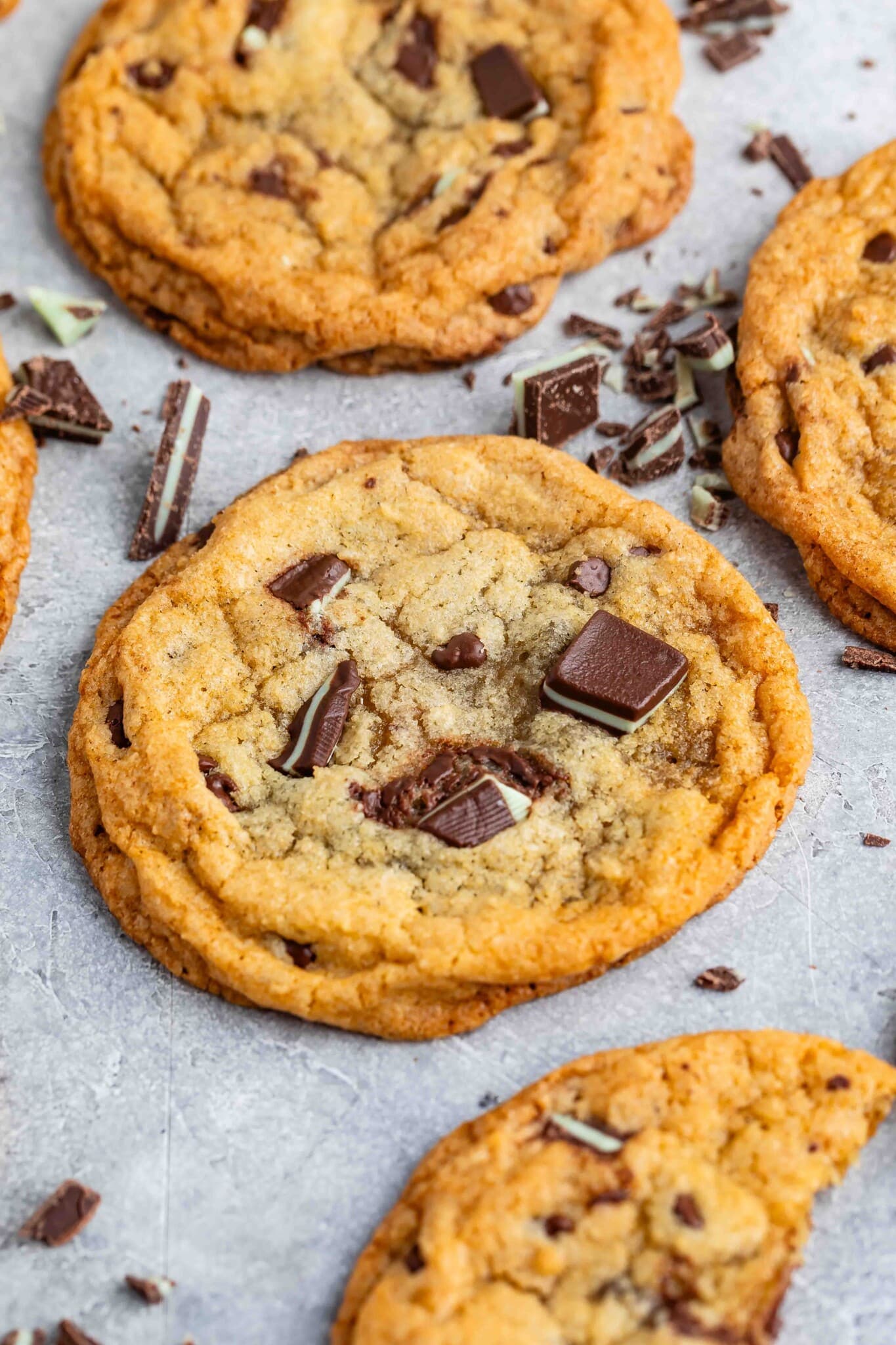 Mint Chocolate Chip Cookies Recipe