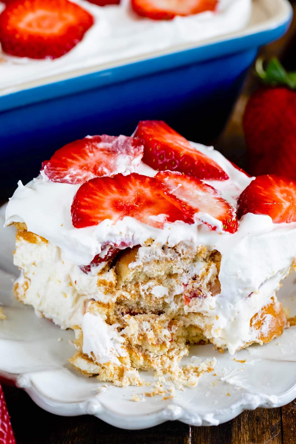 Strawberry Shortcake Icebox Cake