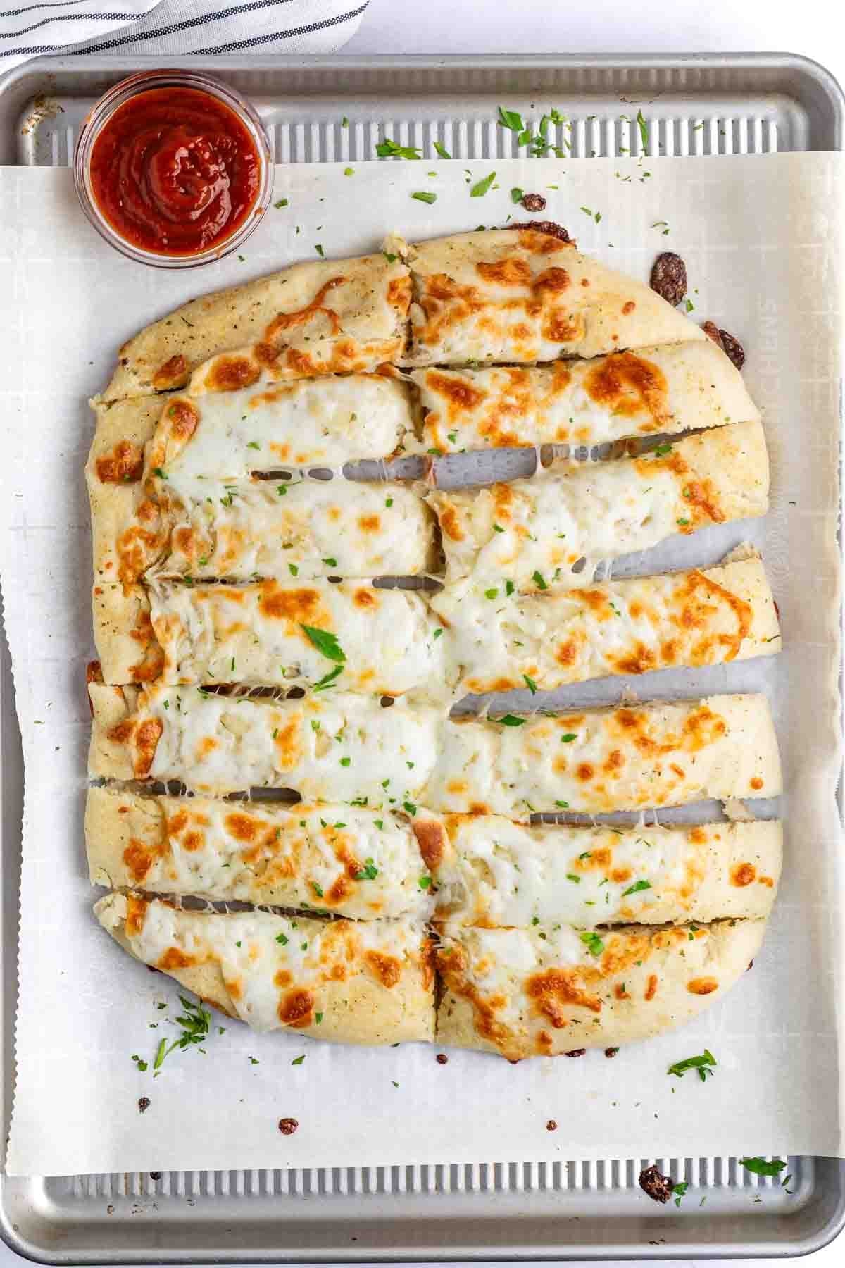 Cheesy Ranch Breadsticks