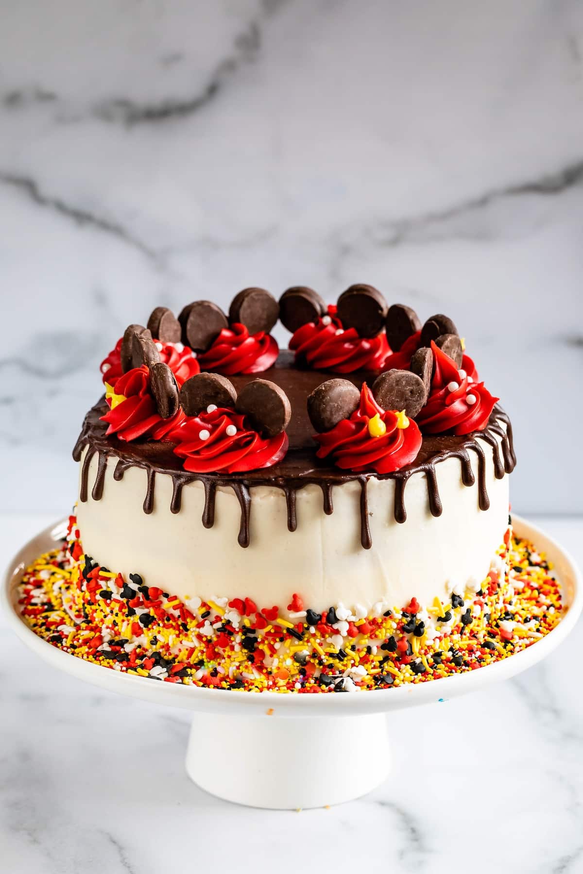 Mickey Mouse Cake (How To)