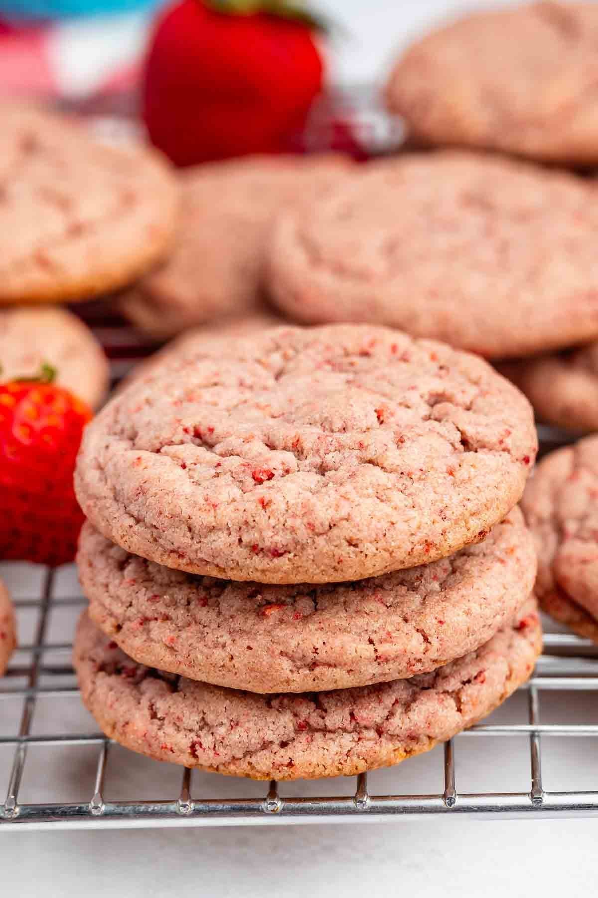 Strawberry Cookies Recipe