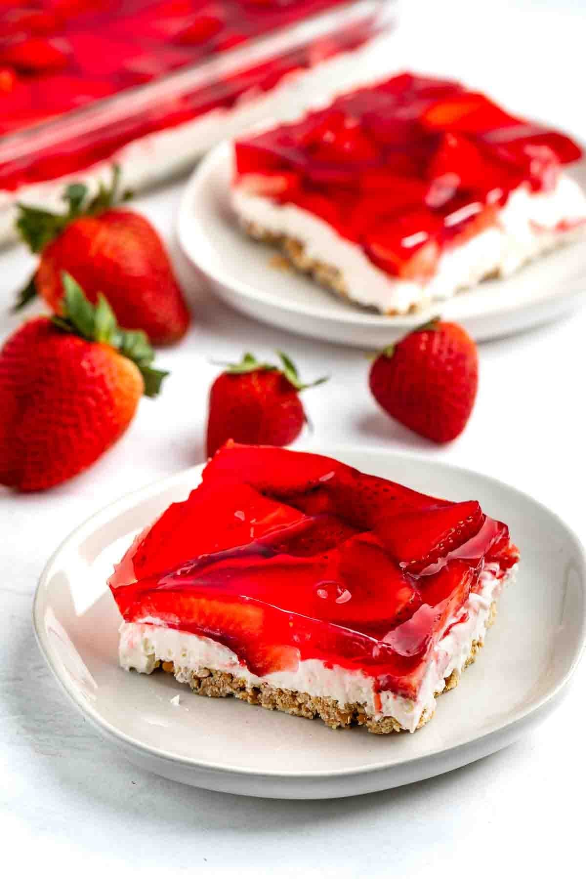 Strawberry Pretzel Jello Salad Recipe
