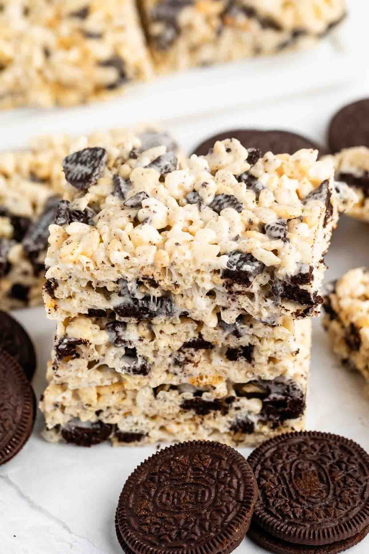 Oreo Rice Krispie Treats Recipe