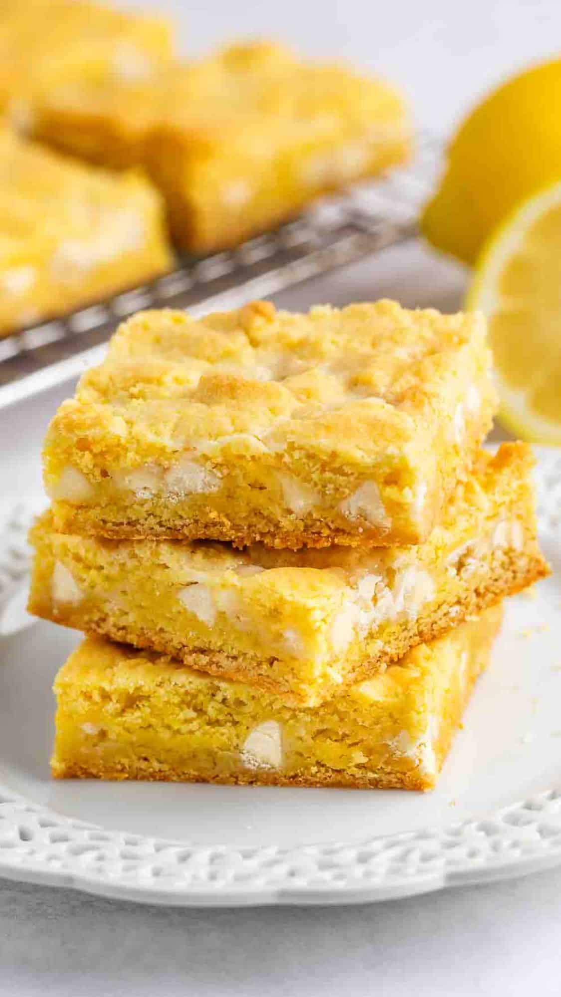 Lemon Gooey Bars Recipe