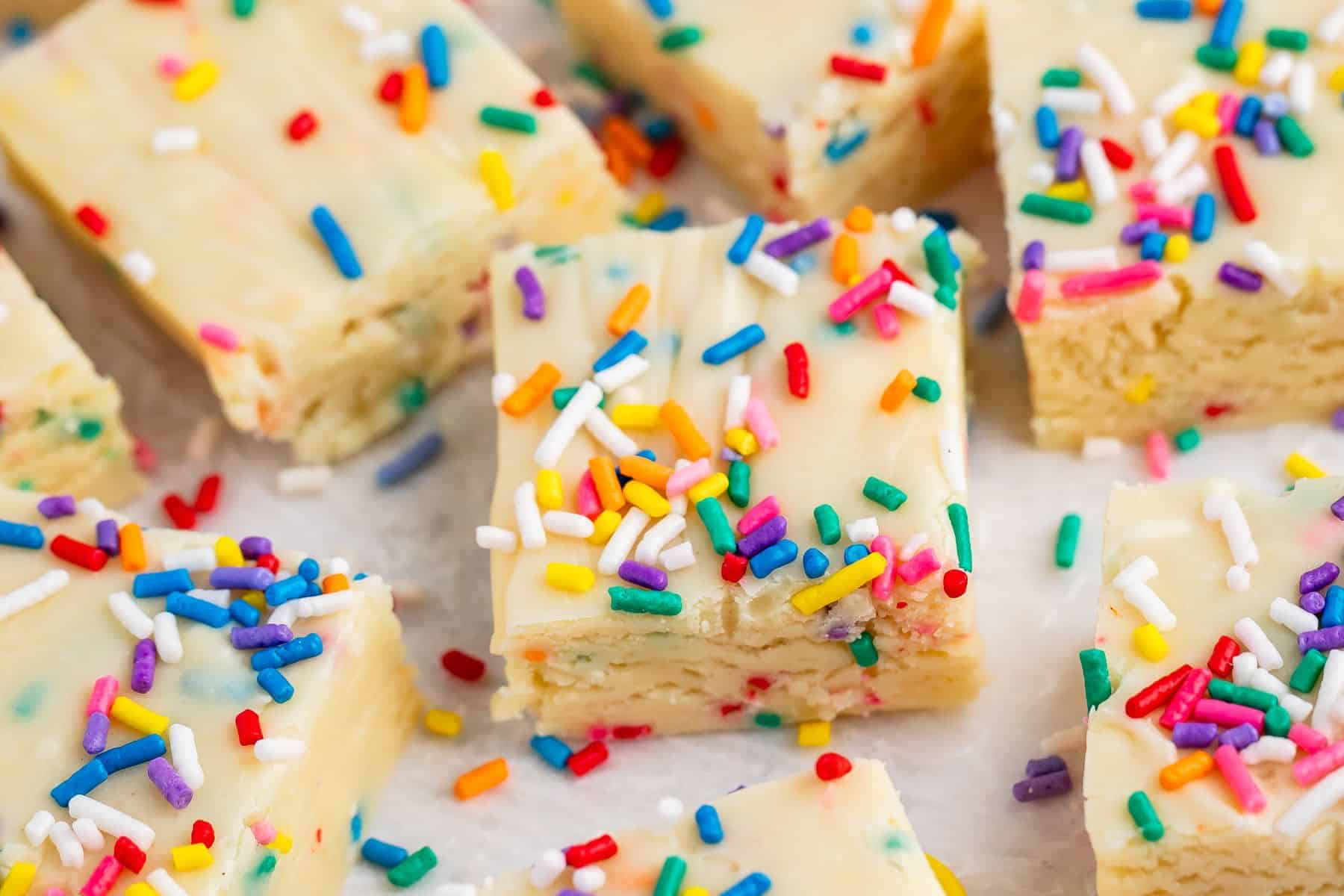 Birthday Cake Fudge Recipe