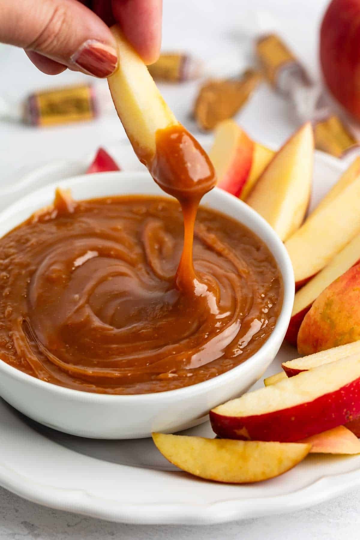 Peanut Butter Caramel Apple Dip Recipe