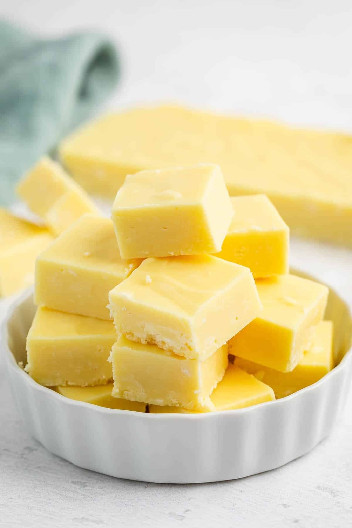 2 ingredient Lemon Fudge Recipe