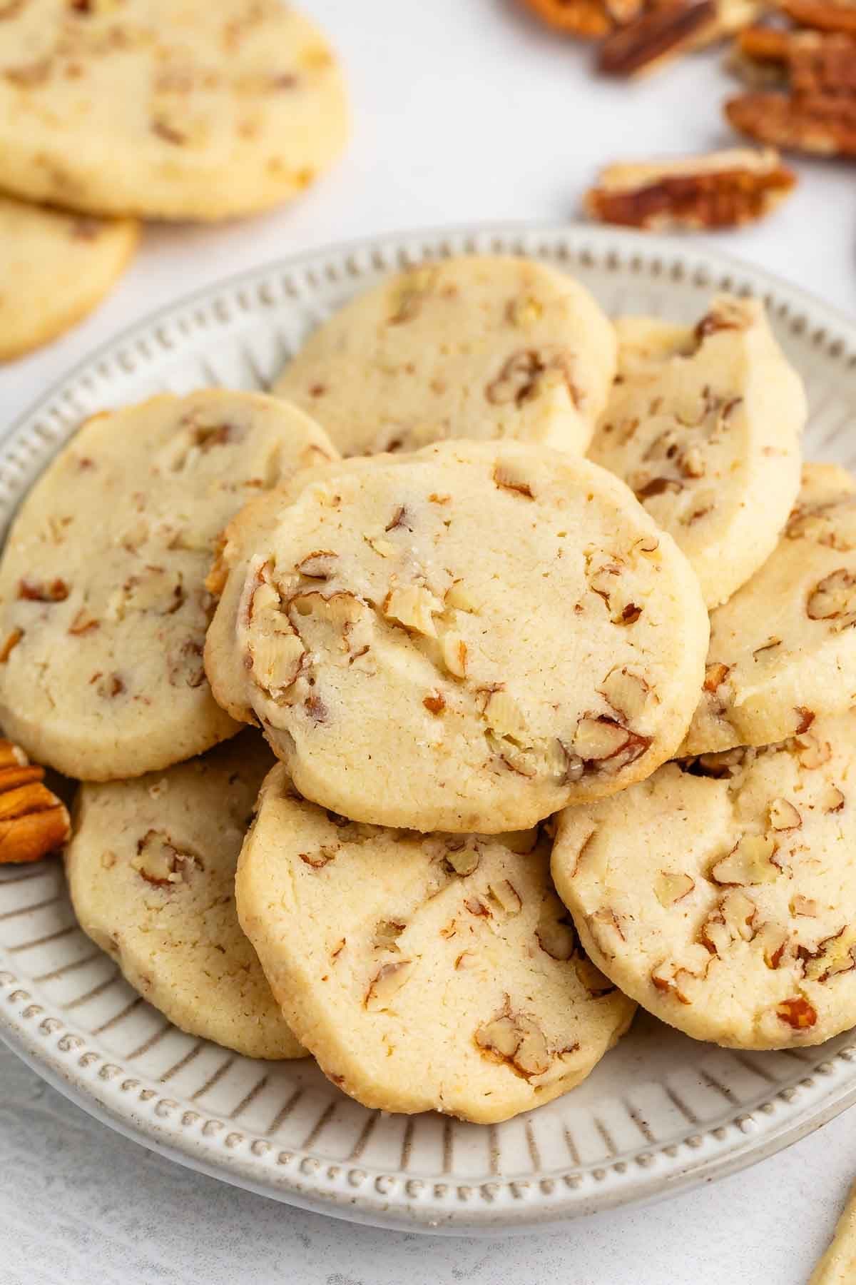 Pecan Butter Cookies Recipe