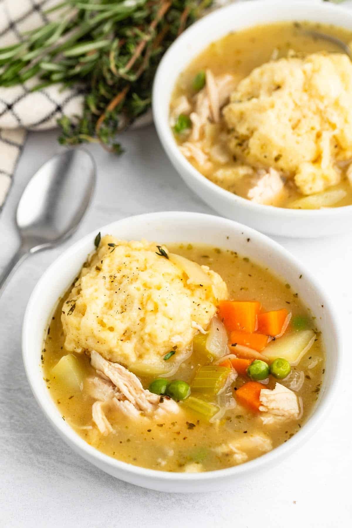 Chicken and Dumplings Soup