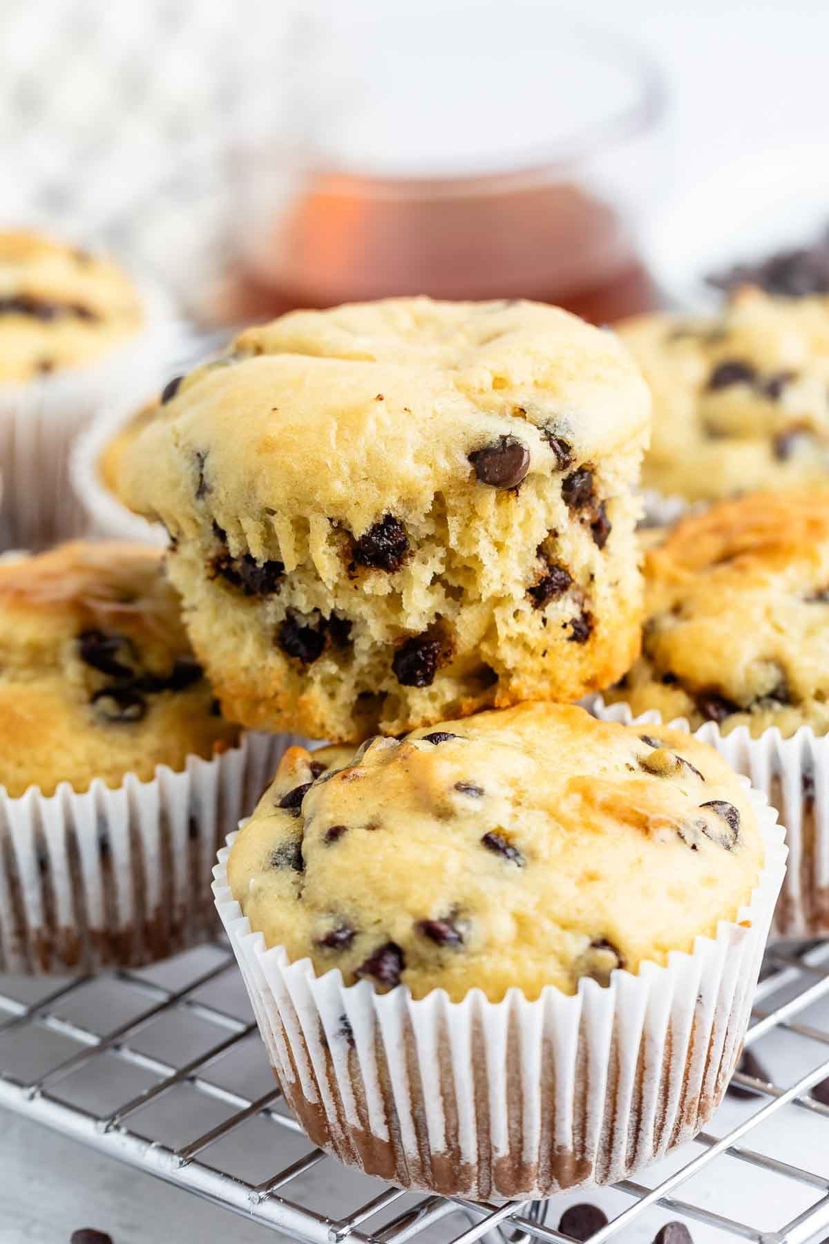 Chocolate Chip Pancake Muffins Recipe