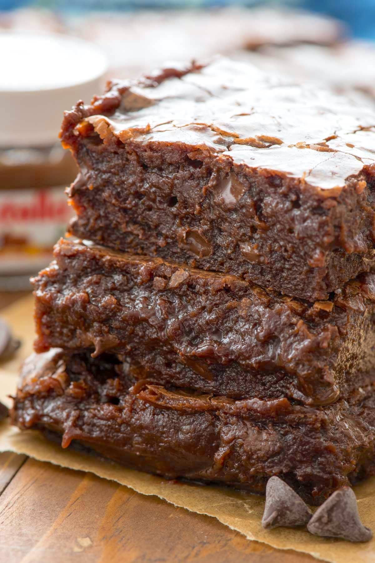 Nutella Brownies Recipe