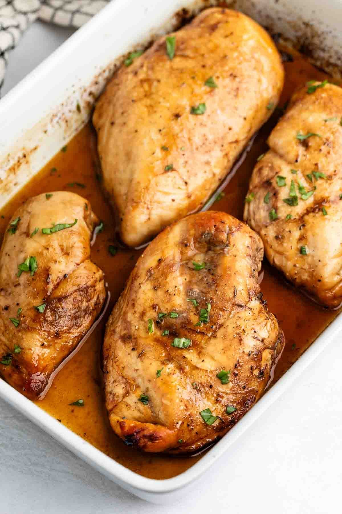 Easy Oven Baked Chicken Recipe