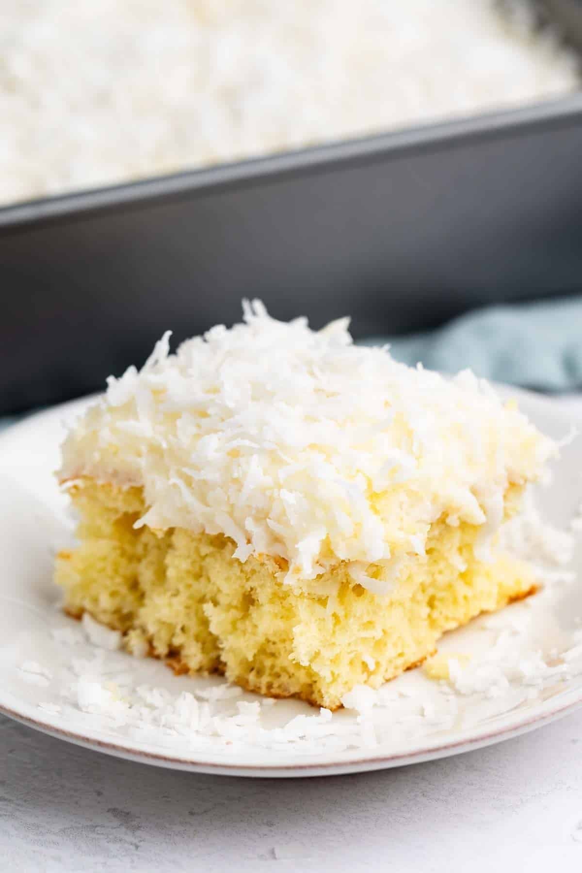 Simple Coconut Cake Recipe