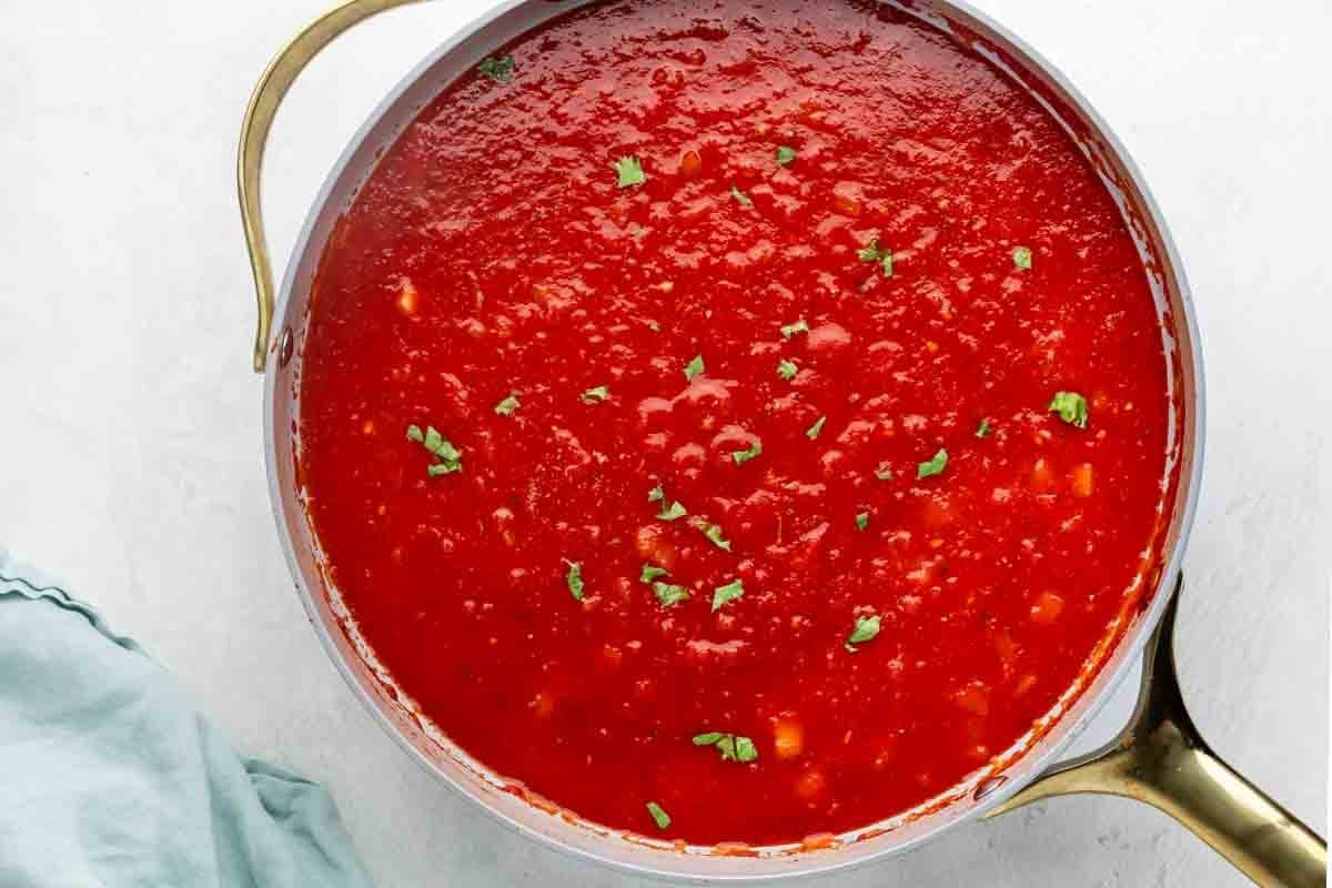 30 Minute Pasta Sauce Recipe