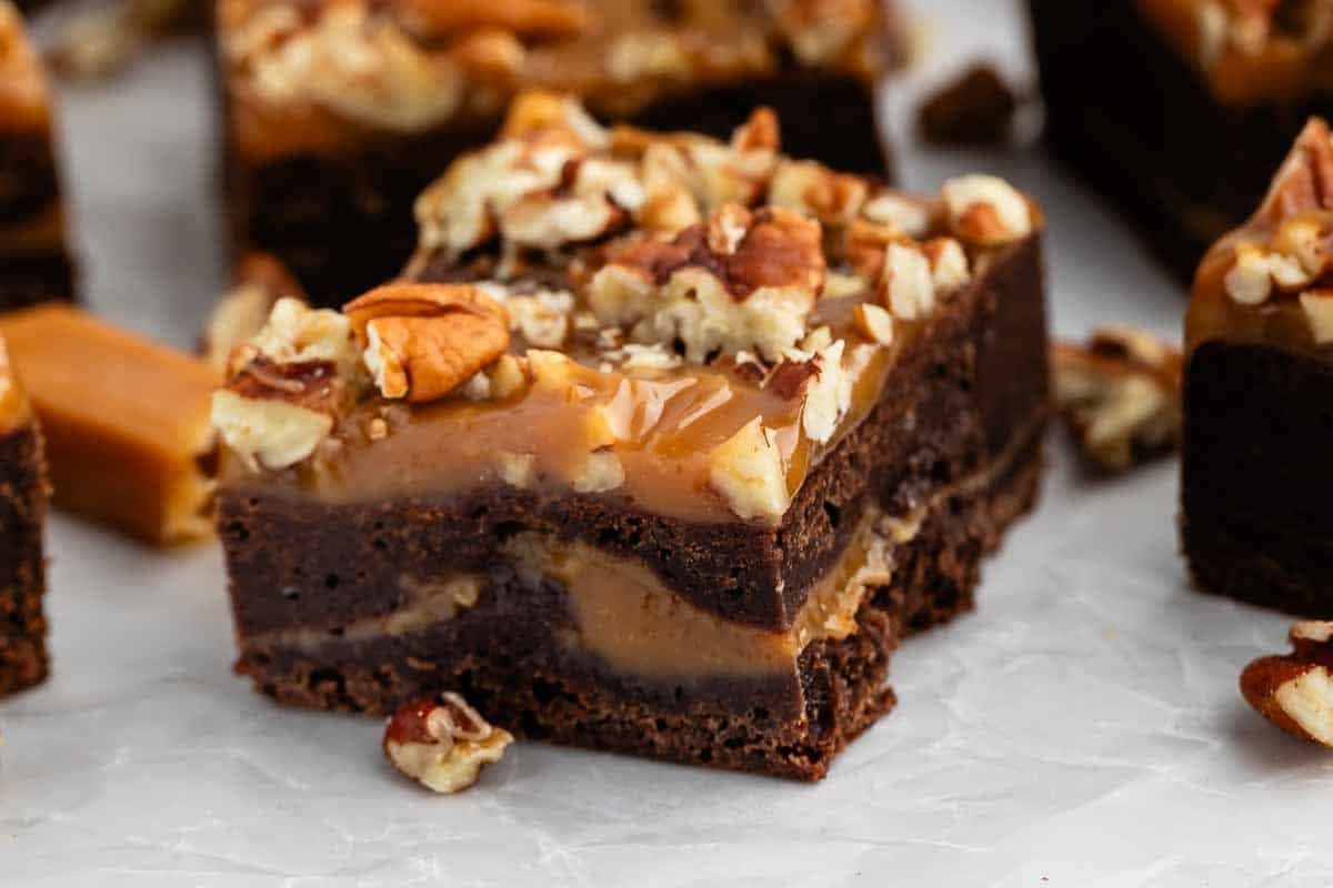 Turtle Brownies Recipe