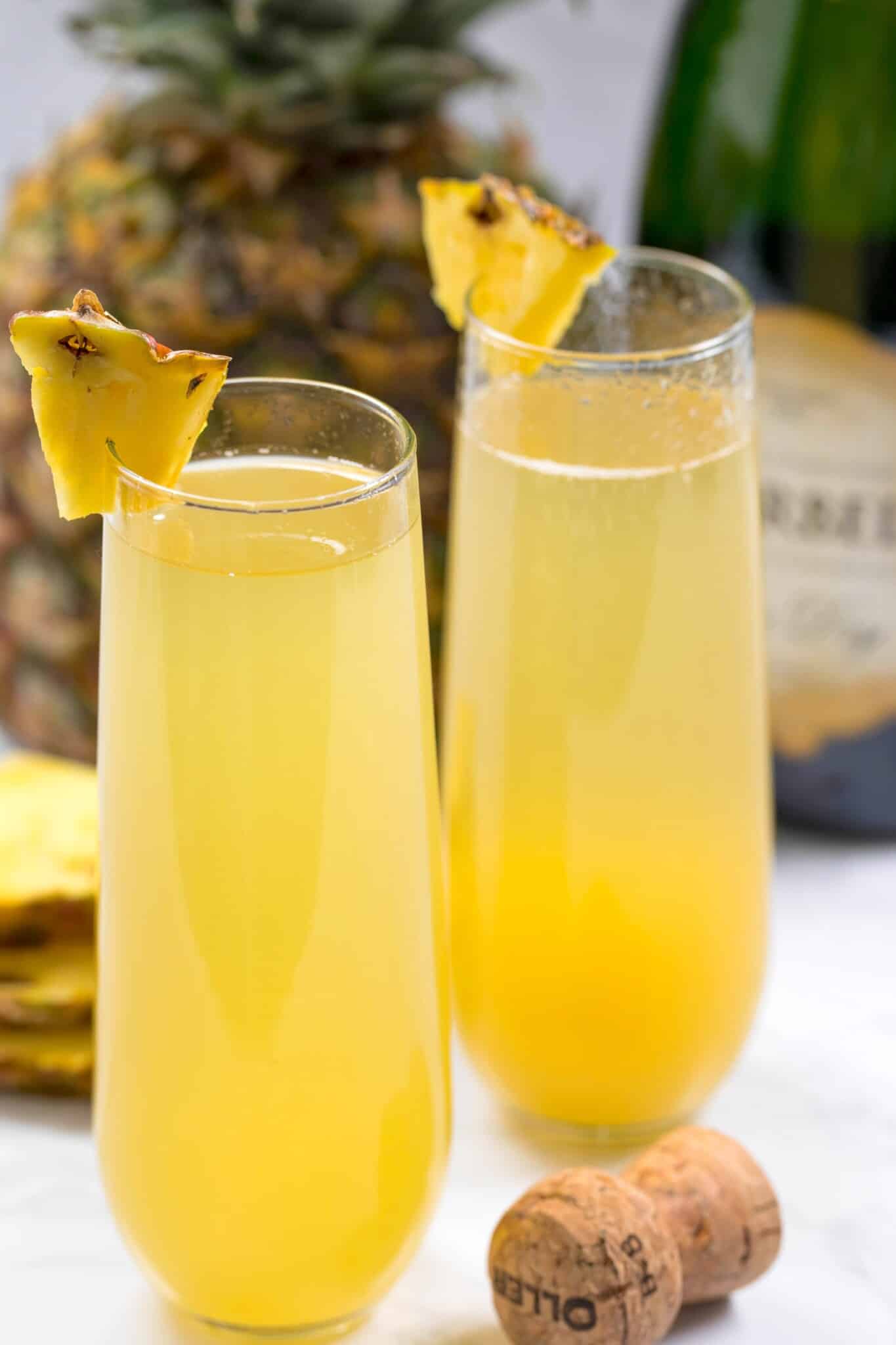 Pineapple Mimosas Recipe