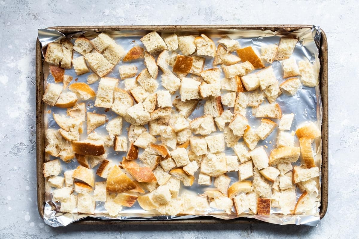 Bread Cubes for Stuffing