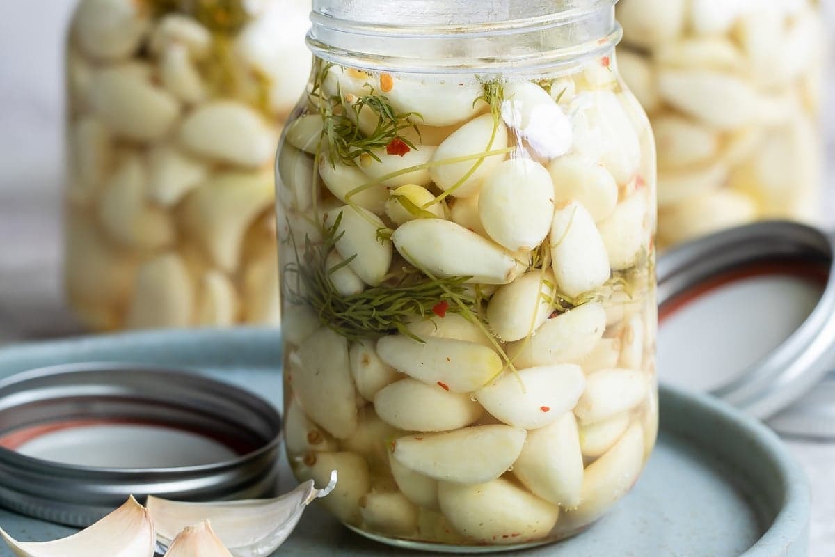 Pickled Garlic