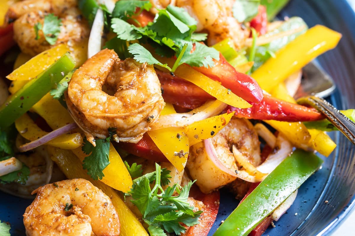 Shrimp Fajitas