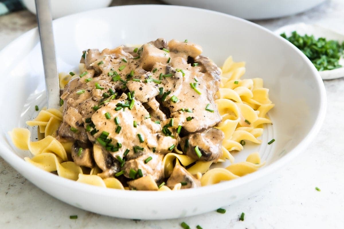Beef Stroganoff