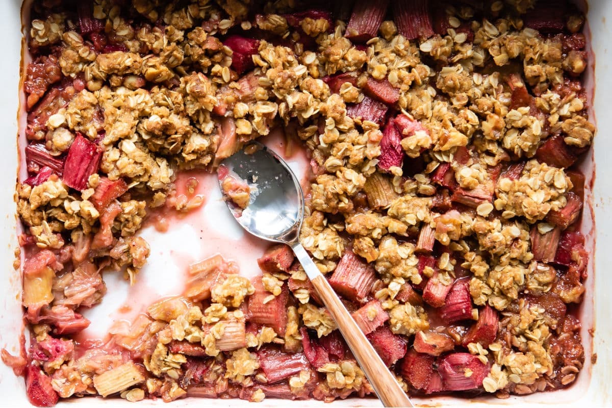 Rhubarb Crisp
